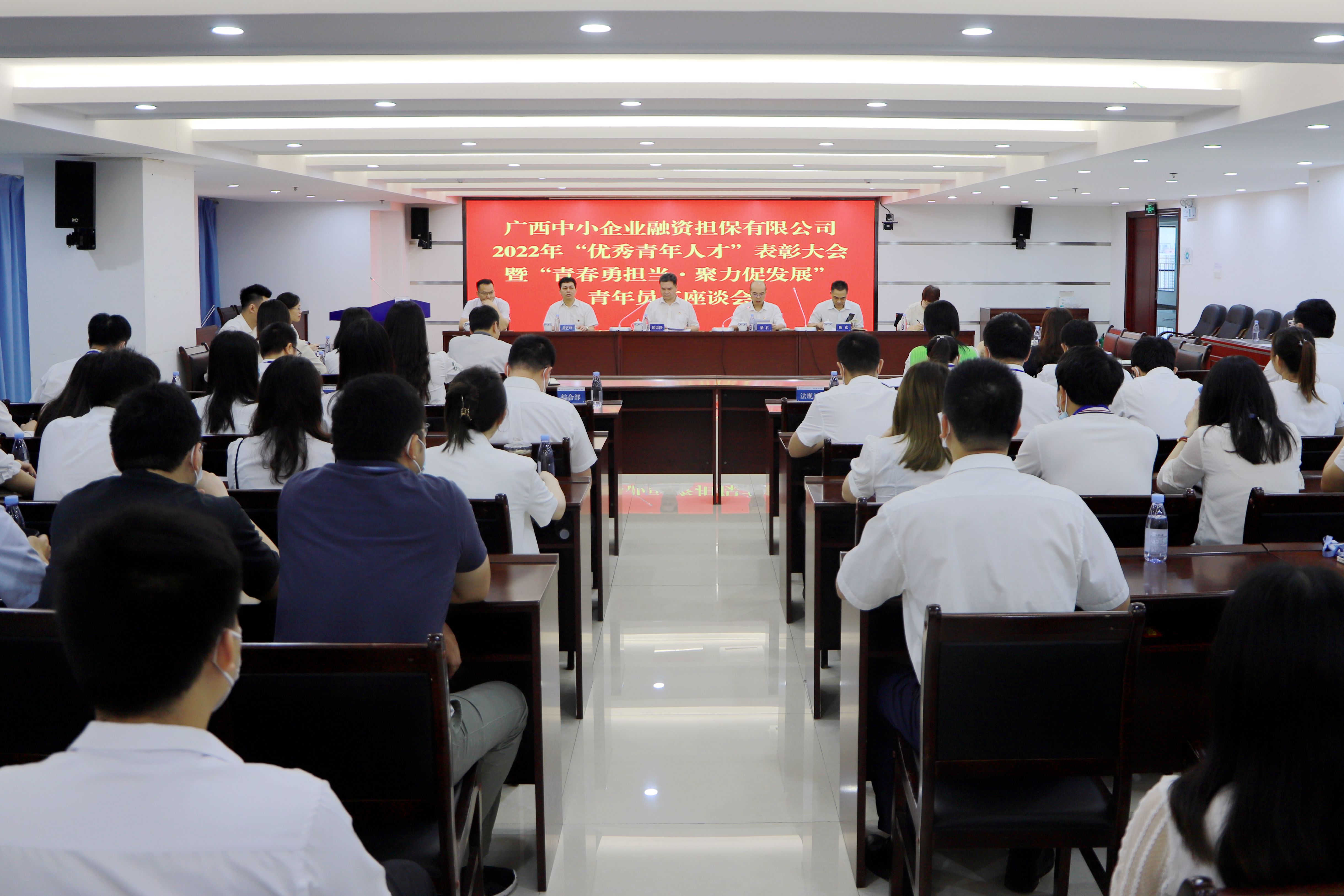 黨委書記講專題黨課，熱議建團(tuán)百年有我！中小擔(dān)保召開“優(yōu)秀青年人才”表彰大會暨“青春勇?lián)?dāng) 聚力促發(fā)展”青年員工座談會